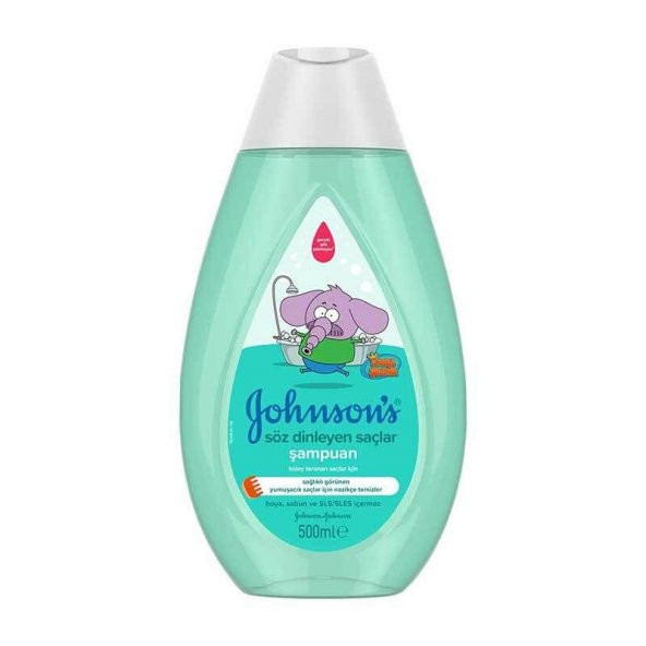 Johnsons Baby Kral Şakir Söz Dinleyen Saçlar Kolay Tarama Şampuan 500 ml ürün görseli 1
