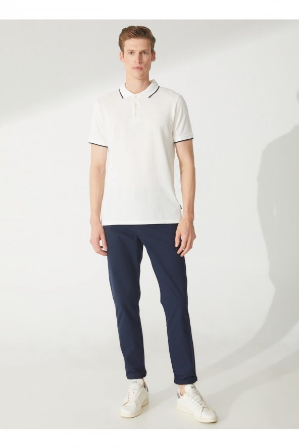 Normal Bel Normal Paça Slim Fit Lacivert Erkek Pantolon Pn2020500527 ürün görseli 1