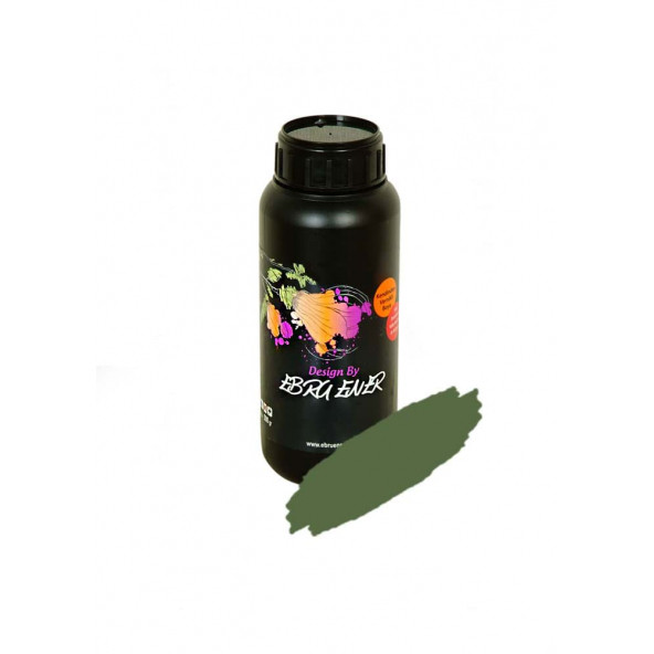 Ebru Ener Yeni Nesil Vernikli Genel Yüzey Boyası (Anka) Yağ Yeşili 250 gr. ürün görseli 1