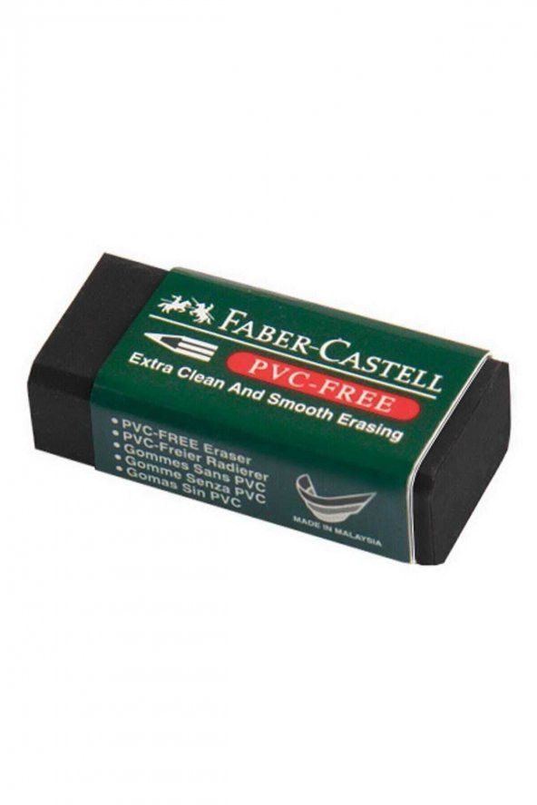 Faber Castell Pvc - Free Siyah Silgi 5130188930 ürün görseli 1