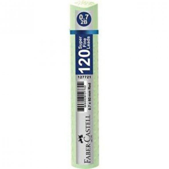 Faber-Castell Grip Min Kalem Ucu 0.7 2B 60Mm 120Li Pastel Yeşil ürün görseli 1
