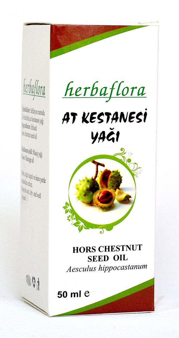 Herbaflora At Kestanesi Yağı (Horse Chestnut Seed Oil) - 50 ml ürün görseli 1