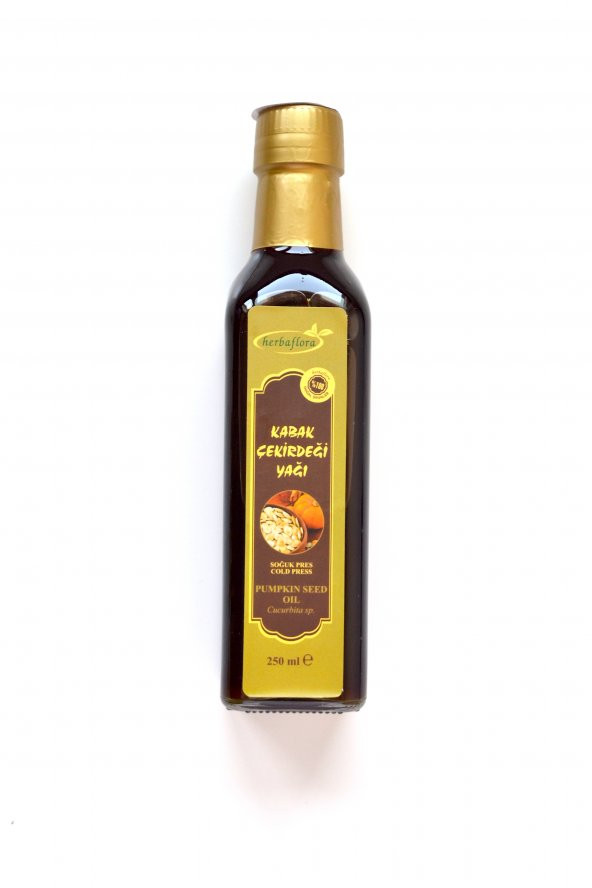 Herbaflora Kabak Çekirdeği Yağı (Pumpkin Seed Oil) -250 ml ürün görseli 1