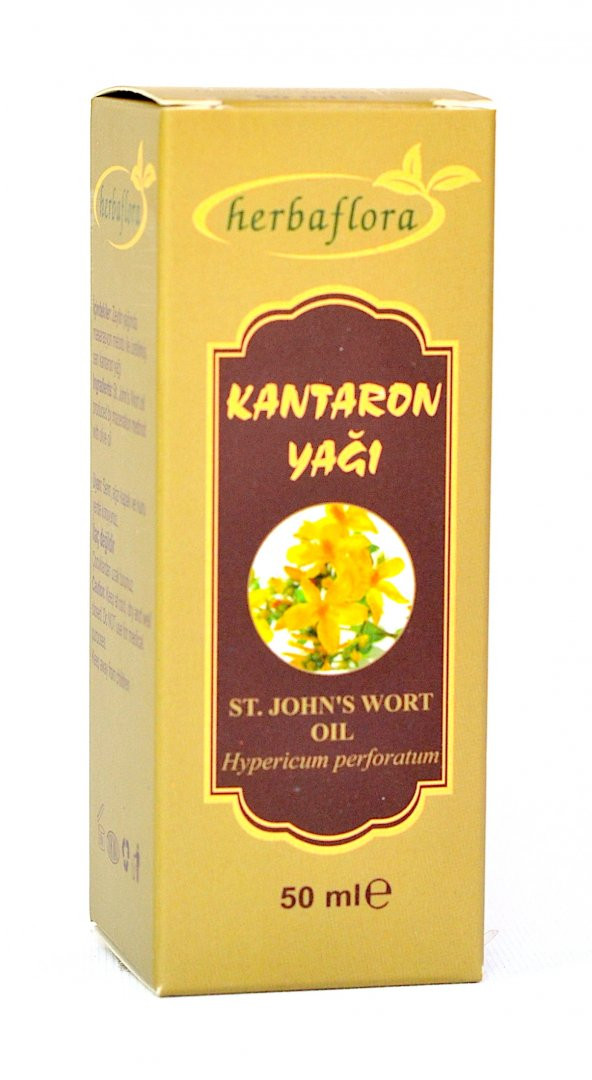 Herbaflora Kantaron Yağı (St. Johns Wort Oil) -50 ml ürün görseli 1