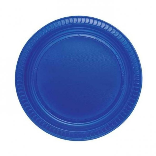 Lacivert Plastik Tabak 22 cm ürün görseli 1