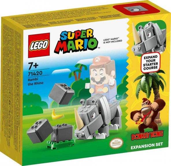 LEGO Super Mario 71420 Rambi the Rhino ürün görseli 1