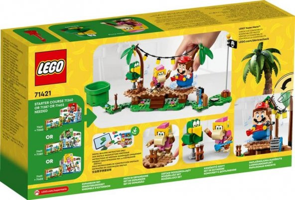 LEGO Super Mario 71421 Dixie Kongs Jungle Jam - Resim 2