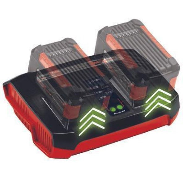 Einhell 2x 4,0Ah & Twincharger Kit Akü & Şarj Cihazı ürün görseli 1
