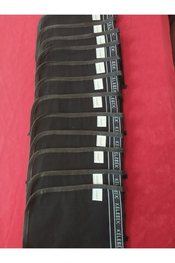 Kelebek Kese Osmanlı Siyah Banyo Kesesi 12 Adet Osmanlı Siyah ürün görseli 1