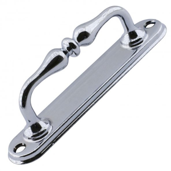 Çekme Kolu Metal Mobilya Mutfak Dolabı Çekmece Kapı Dolap Kapak Kulpu Kulbu Krom 12 cm Çekme Kulp ürün görseli 1
