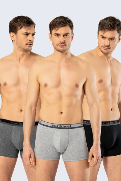 Cacharel Erkek Mavi 3lü Boxer ürün görseli 1