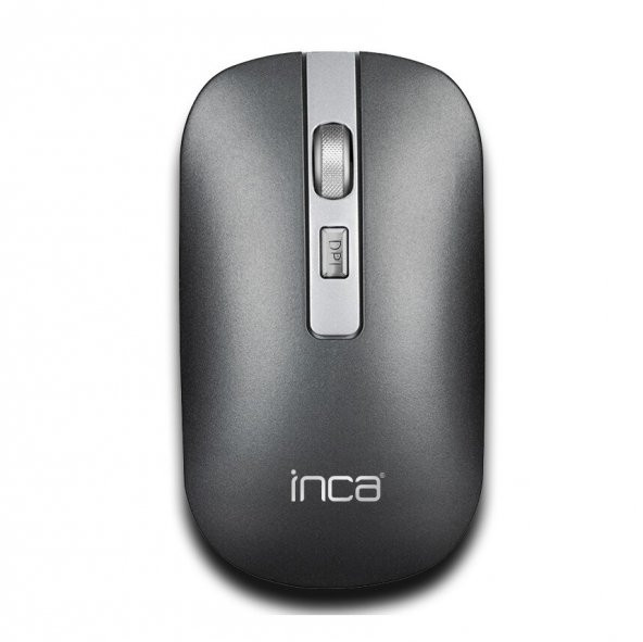 Inca IWM-531RG Bluetooth Kablosuz Optik Metalik Gri Mouse ürün görseli 1