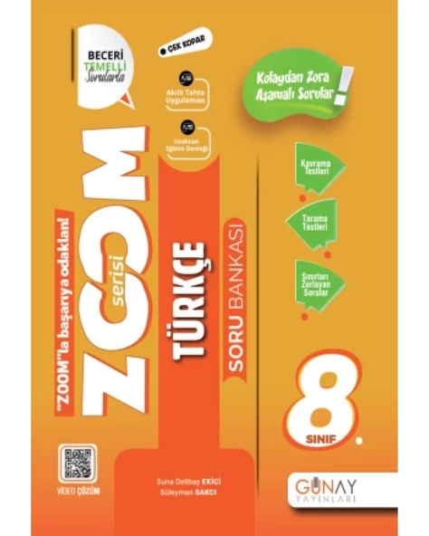 ZOOM LGS 8. Sınıf Türkçe Soru Bankası ürün görseli 1