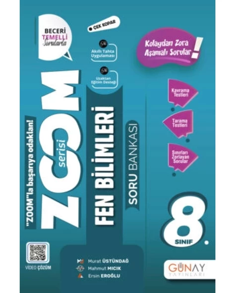 ZOOM LGS 8. Sınıf Fen Bilimleri Soru Bankası ürün görseli 1