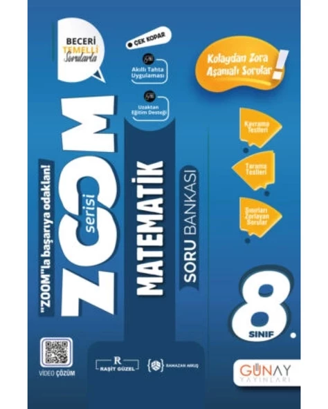 ZOOM LGS 8. Sınıf Matematik Soru Bankası ürün görseli 1