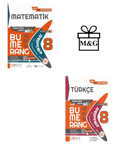 BUMERANG LGS 8. Sınıf Etkinlikli Matematik ve Türkçe ürün görseli 1