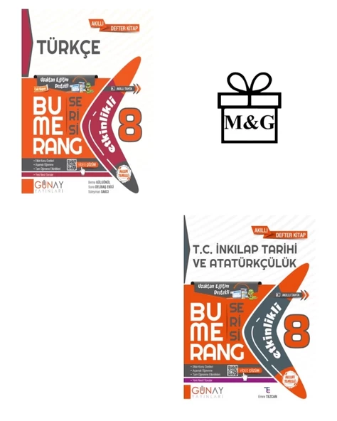 BUMERANG LGS 8. Sınıf Etkinlikli Türkçe ve İnkılap Tarihi ürün görseli 1