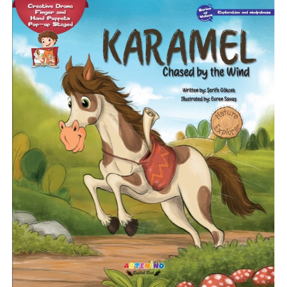 KARAMEL CHASED BY THE WIND Şerife GÖKCE ürün görseli 1