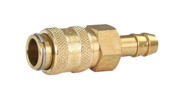 Pnömatik Sarı Stoper Otomatik Rekor Hortum Gövde T21 - 6mm ürün görseli 1