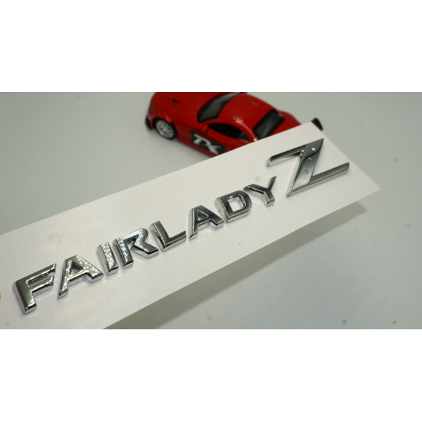 Nissan Fairlady Z 350Z 370Z Z33 Z34 Bagaj Gümüş Krom Yazı Logo ürün görseli 1