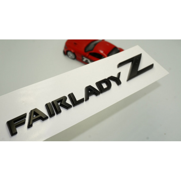 Nissan Fairlady Z 350Z 370Z Z33 Z34 Bagaj Mat Siyah Yazı Logo ürün görseli 1