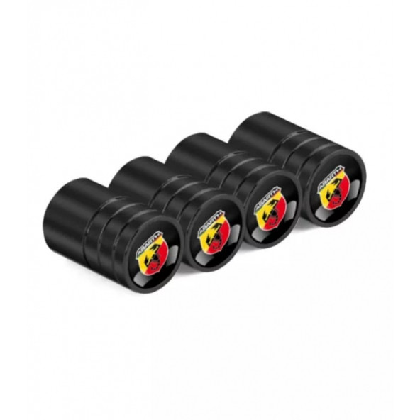 SİBOP KAPAĞI 4 TAKIM METAL ABARTİ - SİYAH ürün görseli 1