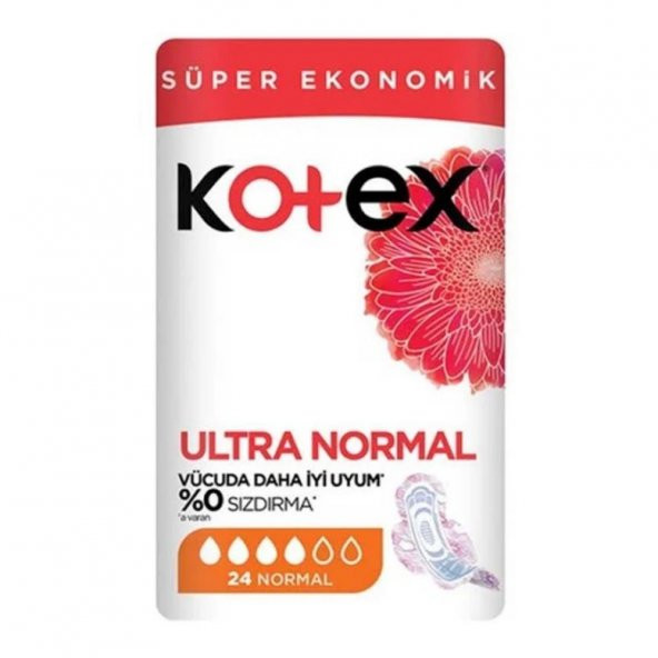 Kotex Ultra Normal Ped 24 Adet ürün görseli 1