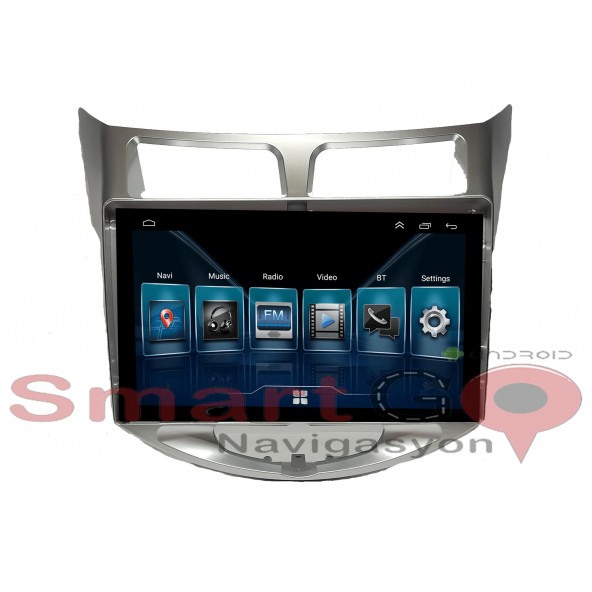 Smartgo Dragon Hyundai Accent Blue 2011-2019 9 inç 4-64 GB PRO Android Carplay Multimedya - Resim 2