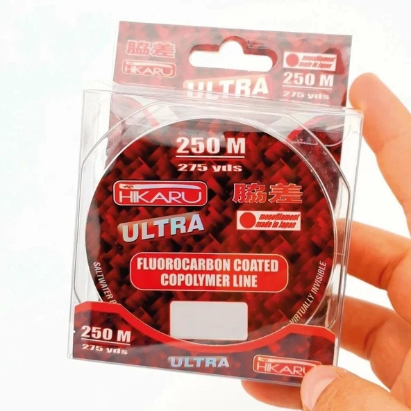 Lineaeffe 250m Hikaru Fluoro Carbon Kaplı Hayalet Misina ürün görseli 1