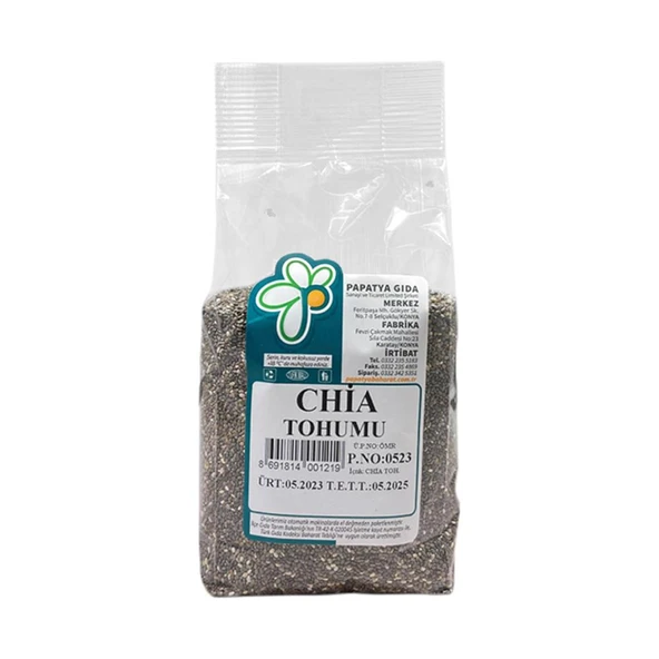 Papatya Gıda Chia Tohumu 150 g e ürün görseli 1