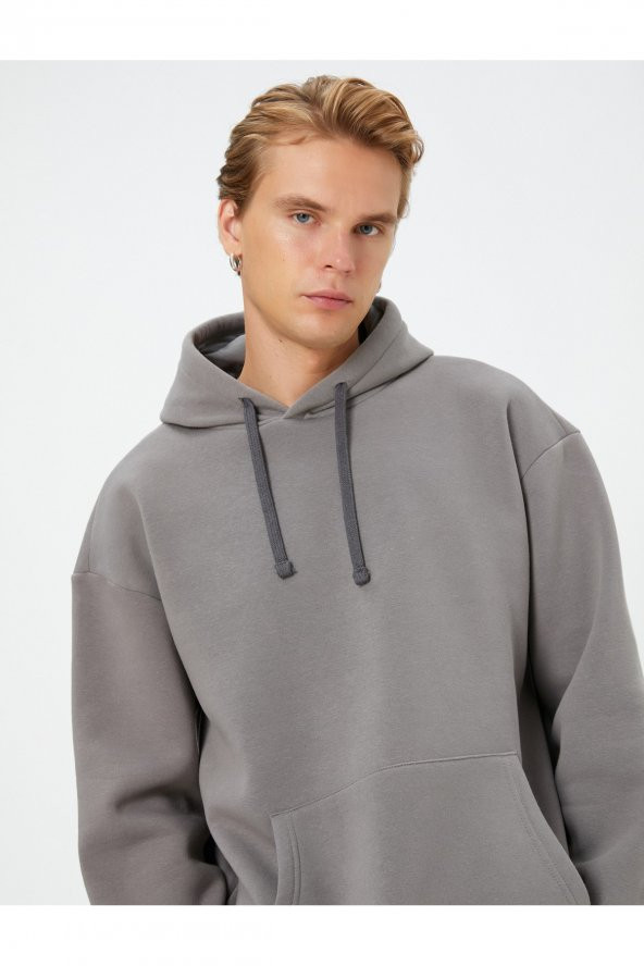 Gri Erkek Sweatshirt ürün görseli 1