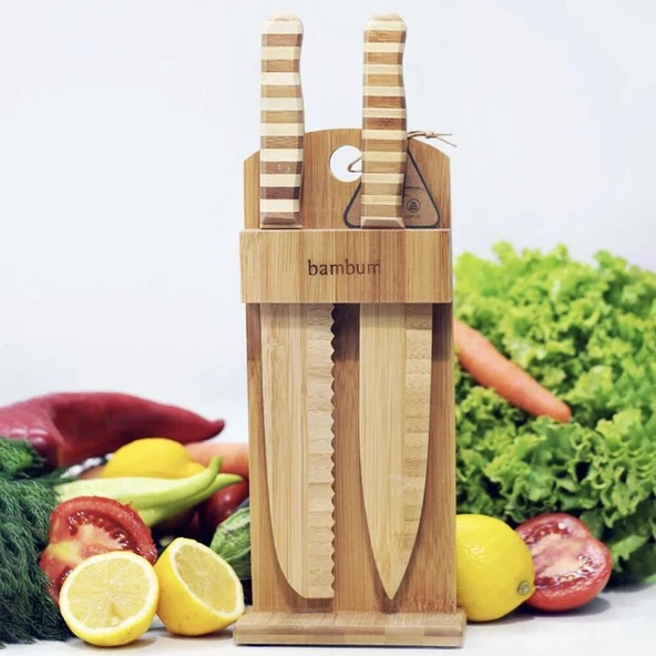 Bambum Chapati - Standlı Bıçak - Resim 4