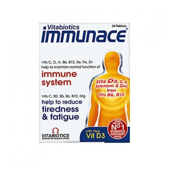 Vitabiotics immunace 30 Tablet ürün görseli 1