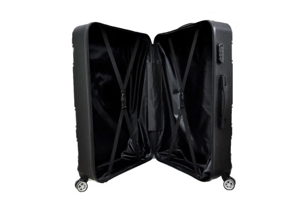 Bene ABS Sert Kabuk Set Valiz&Bavul-111Vs - Resim 2