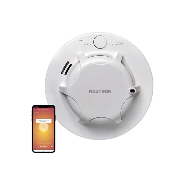 NEUTRON NTL-SD-01WB WİFİ DUMAN DEDEKTÖRÜ - Resim 2
