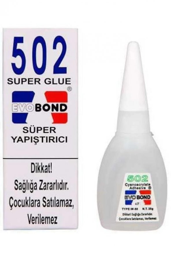 Evobond 502 Japon Yapıştırıcı 20 Gr Orjinal Made In Taıwan ürün görseli 1