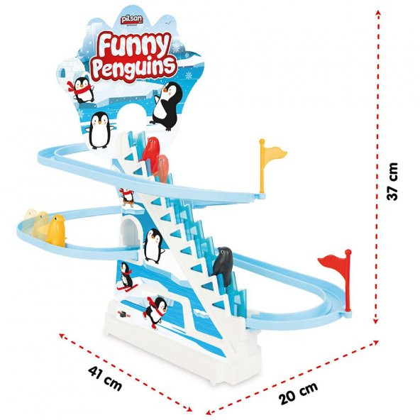 Pilsan Oyuncak Funny Penguins ürün görseli 1