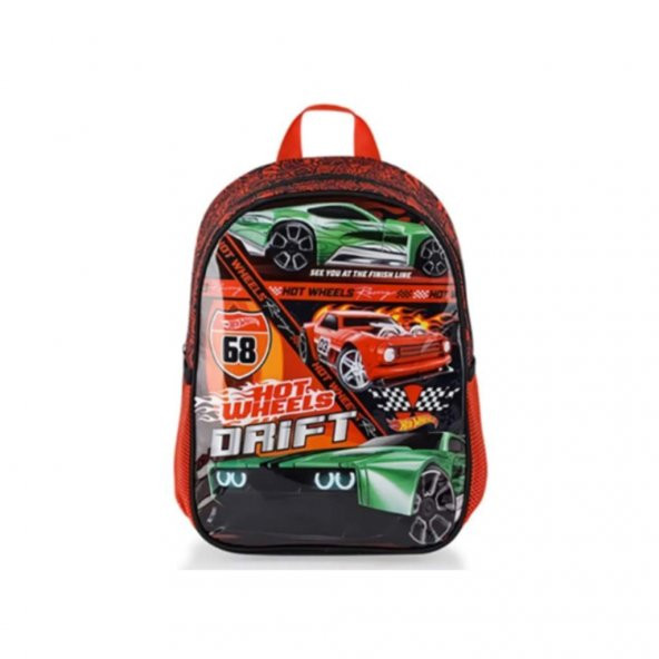 Mikro İlkokul Çantası 48376 Hot Wheels Hawk Drift-Otto-48376 ürün görseli 1