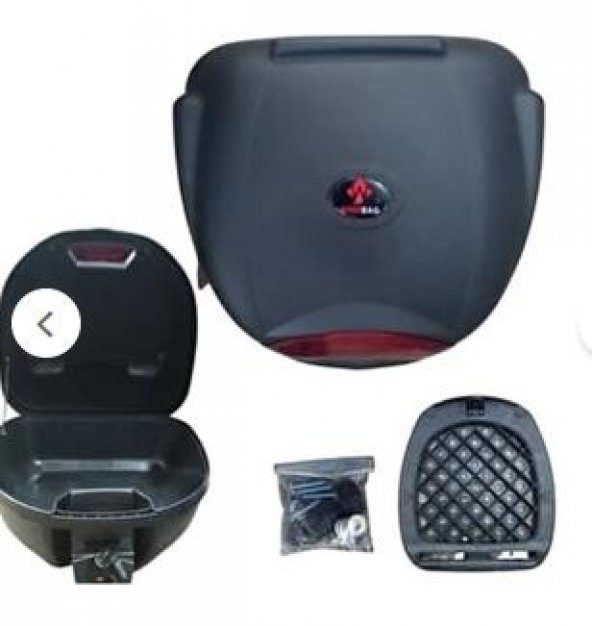 BİKE SKY Motosiklet Arka Çanta / Kurye Çantası 32 Lt Siyah ürün görseli 1