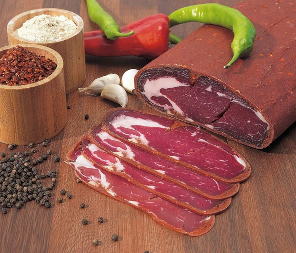 Karaca Meşhur Tütünlük Çemensiz Pastırma 250 Gr ürün görseli 1