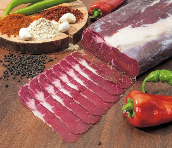 Karaca Sıfır Çemensiz Pastırma 1000 Gr ürün görseli 1