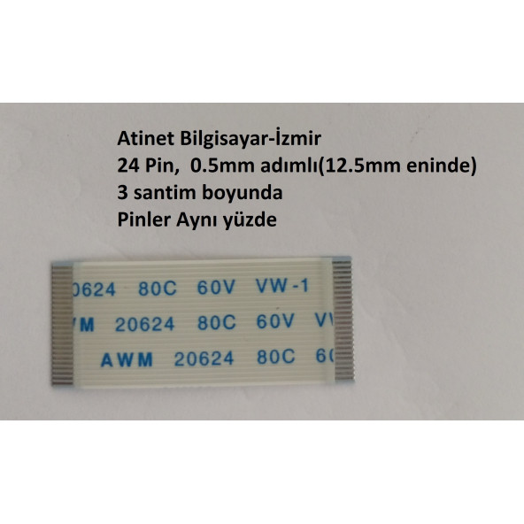 Asus P2530MA P553MA R515MA  R515SA X453MA X453SA X503MA X503SA X553MA X553SA IO USB SES Flex Kablosu 24-0.5-3A ürün görseli 1