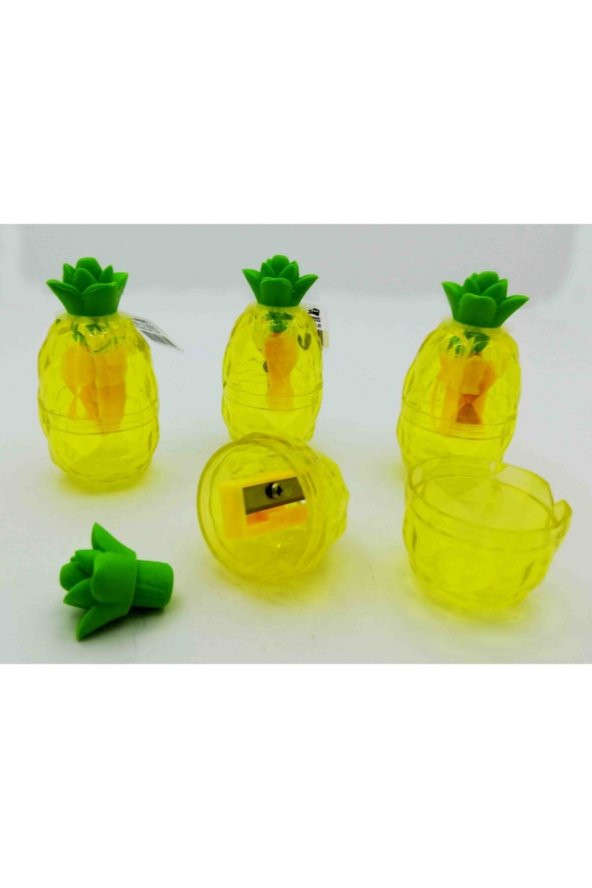 Ananas Silgi Kalemtıraş - Resim 2