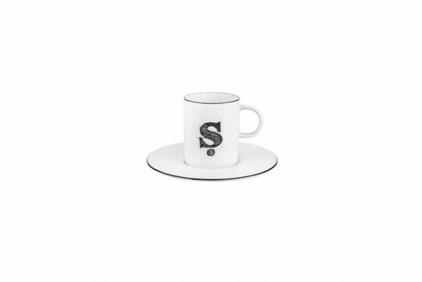 Porland Harf (Ş) Tabaklı Kahve Fincanı 85 Cc 04A+4P021910 ürün görseli 1