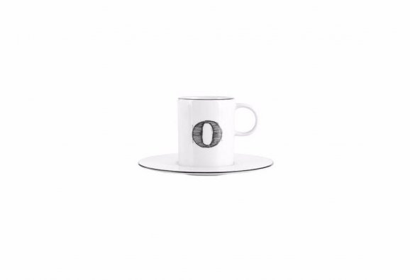 Porland Harf (O) Tabaklı Kahve Fincanı 85 Cc 04A+P021905 ürün görseli 1