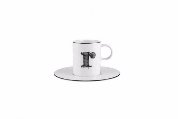 Porland Harf (R) Tabaklı Kahve Fincanı 85 Cc 04A+P021908 ürün görseli 1