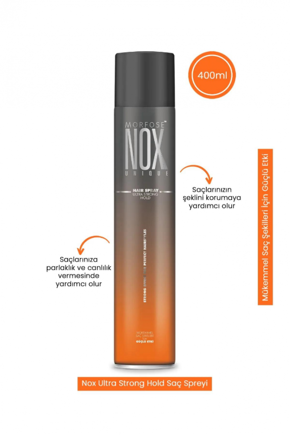Morfose NOX Saç Spreyi Ultra Güçlü Etki 400 Ml ürün görseli 1