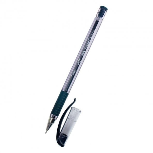Faber-Castell 1425 İğne Uç Siyah Tükenmez Kalem ürün görseli 1
