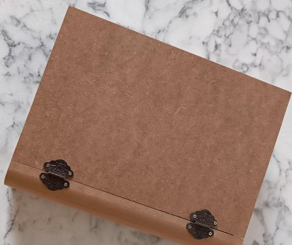 Hobi Adn 90202 Kitap Kutu Ahşap MDF HAM Ankara Siteler Ürünü Kutuda Sevk El Yapım ürün görseli 1