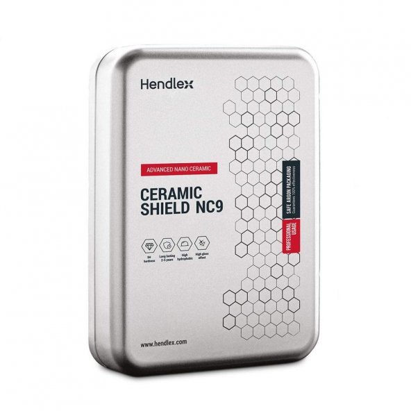 HENDLEX Seramik Boya Koruma / NCR9 Pro 40ml. Set ürün görseli 1